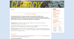 Desktop Screenshot of climbox.ch