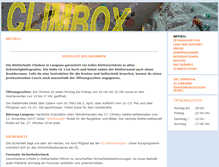 Tablet Screenshot of climbox.ch